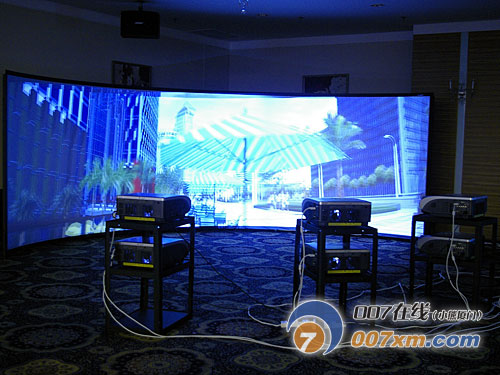 2008夏普3芯片DLP投影机新品发布会